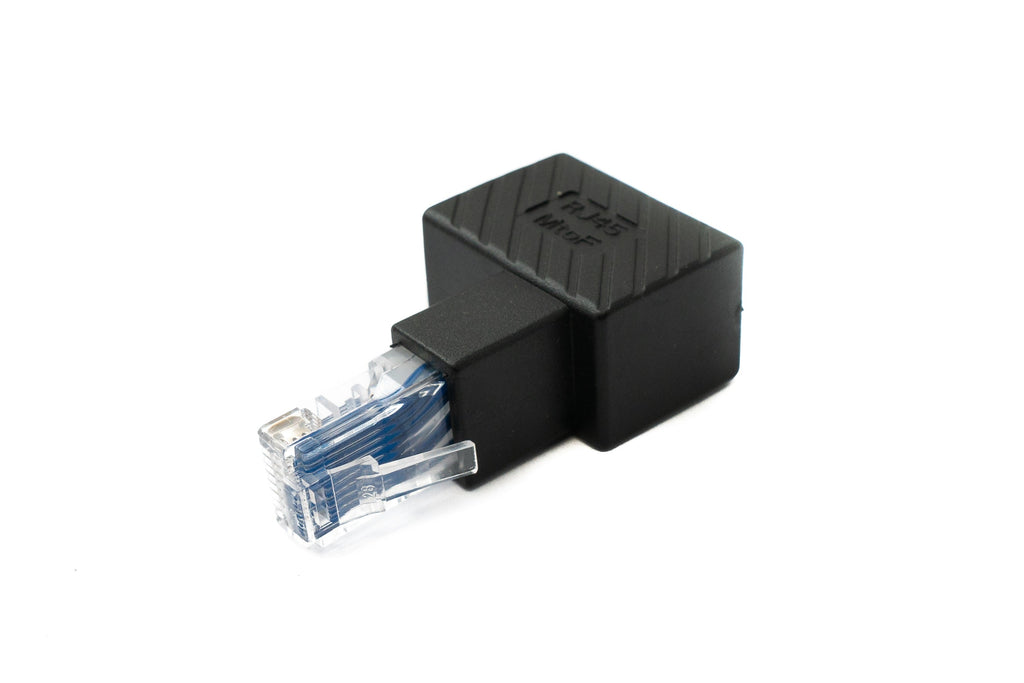 RJ45 Winkeladapter – Gigabit LAN Stecker auf Buchse