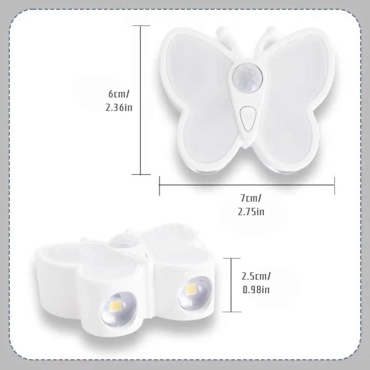 LED-Wandleuchte mit Bewegungssensor – magnetisch & dimmbar