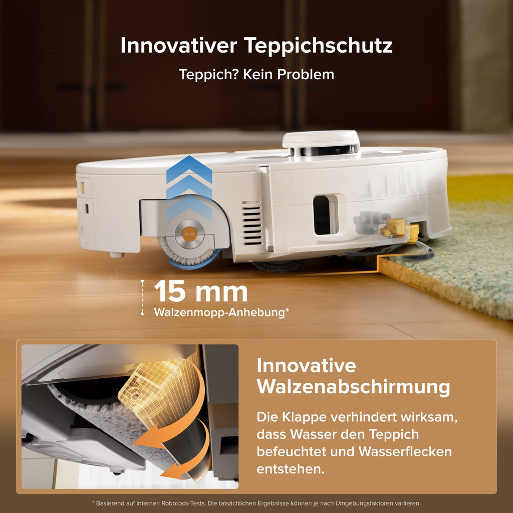 Roborock Qrevo Curv 2 Flow – Saug- & Wischroboter mit Station