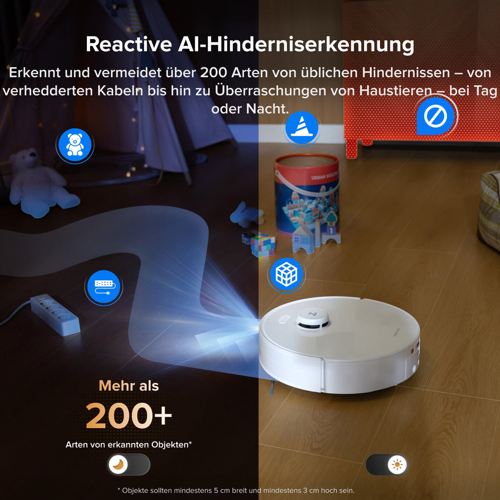 Roborock Qrevo Curv 2 Flow – Saug- & Wischroboter mit Station