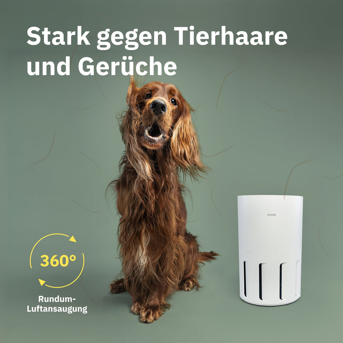 Klyqa Air Klyna S – smarter Luftreiniger mit App & LED-Ring