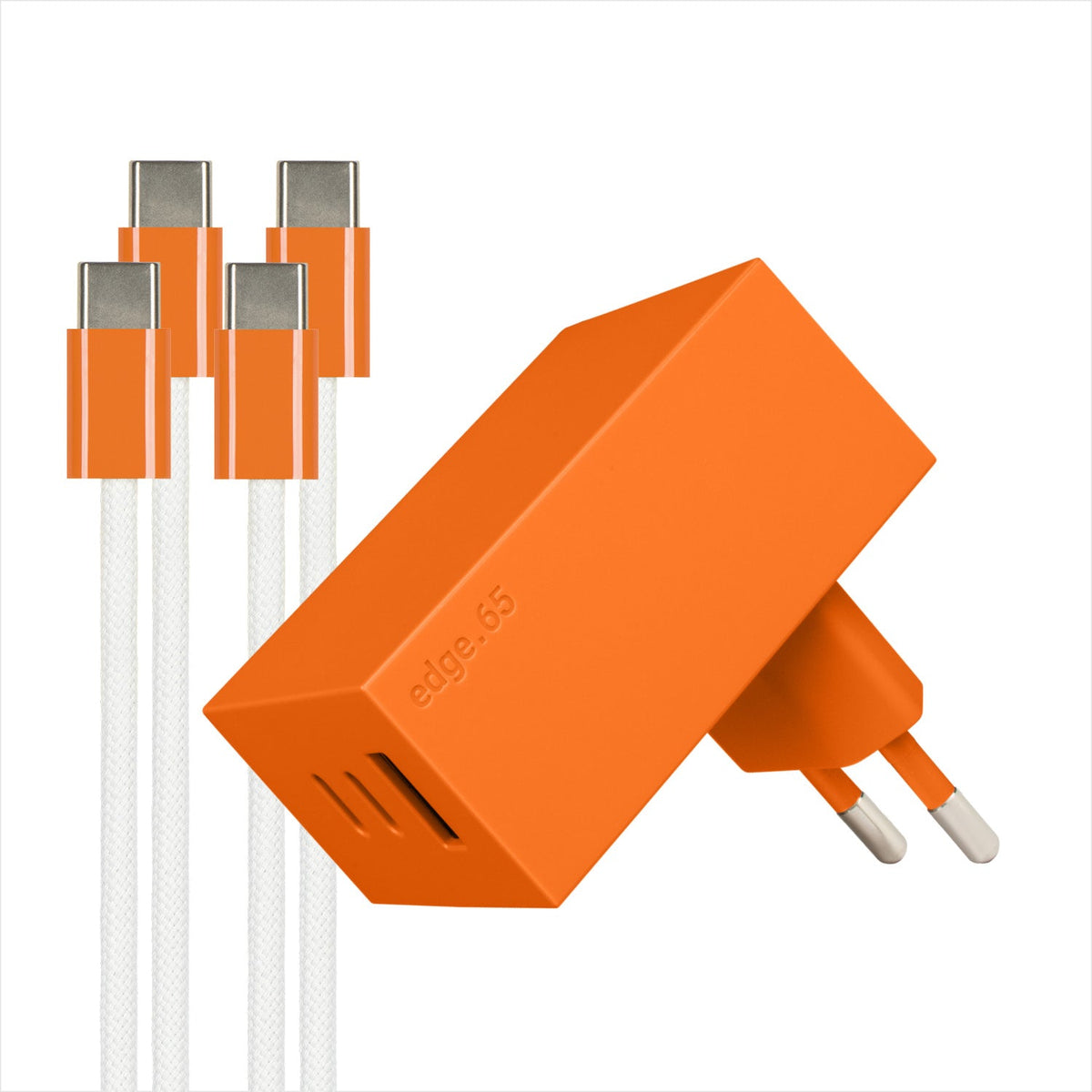 REDUCT edge.65 USB-C-Ladeset – 65 W & 2 Kabel in Autumn