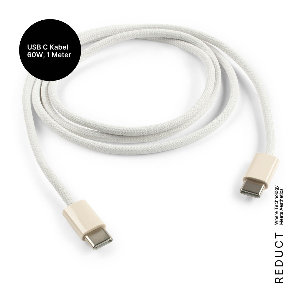 REDUCT edge.65 USB-C-Ladeset – 65 W & Kabel in Autumn + Dune